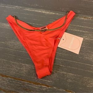 Kittenish Gold Chain Bikini Bottoms